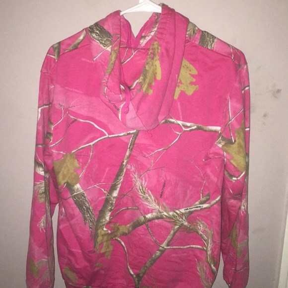 Pink Camo Woman’s hoodie - Picture 2 of 2